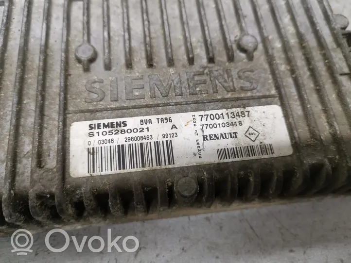 Renault Clio II Sterownik / Moduł skrzyni biegów 7700113487