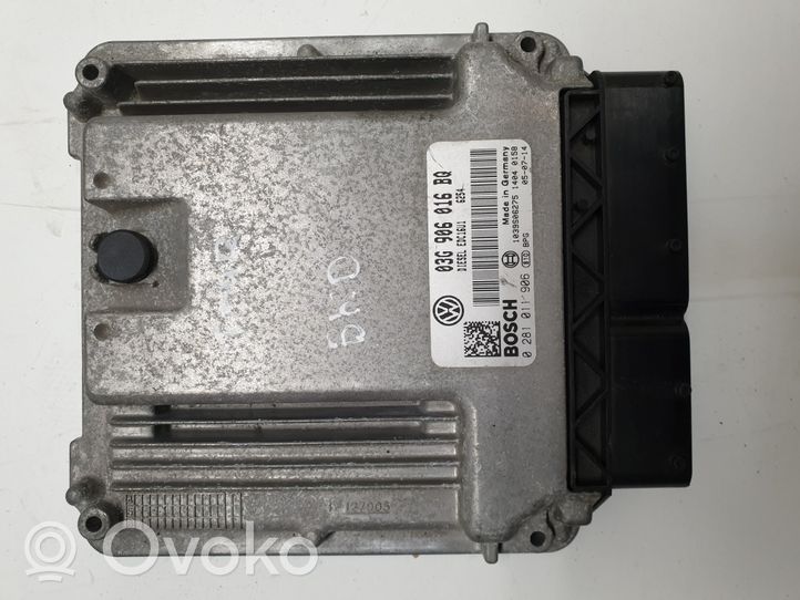 Volkswagen Touran I Sterownik / Moduł ECU 03G906016BQ