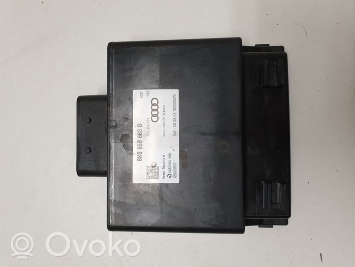 Audi A6 S6 C7 4G Convertitore di tensione inverter 8K0959663D