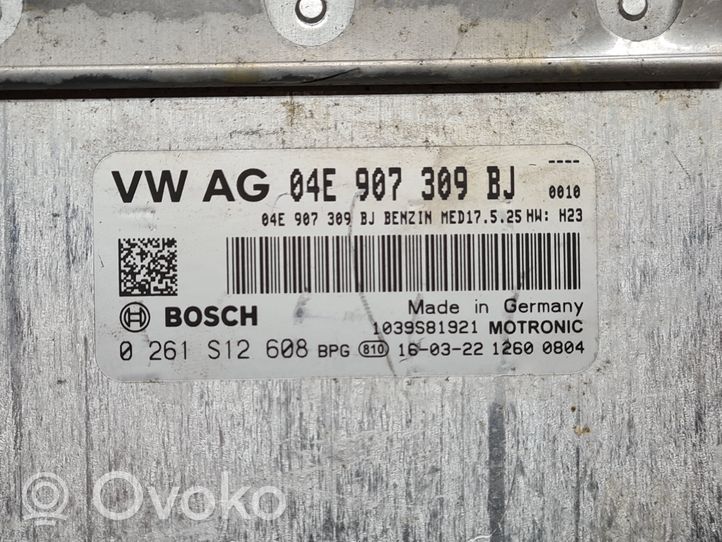 Seat Leon (5F) Sterownik / Moduł ECU 04E907309BJ