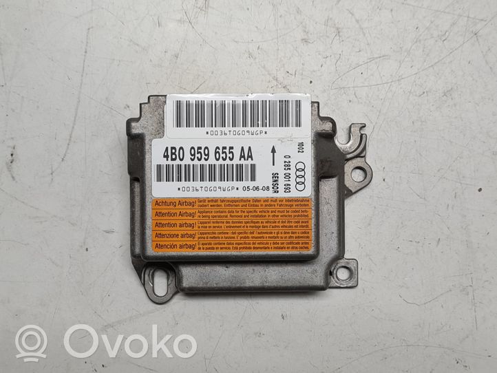 Audi A6 S6 C5 4B Module de contrôle airbag 4B0959655AA