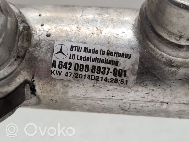 Mercedes-Benz GL X166 Parte del condotto di aspirazione dell'aria A6420908937