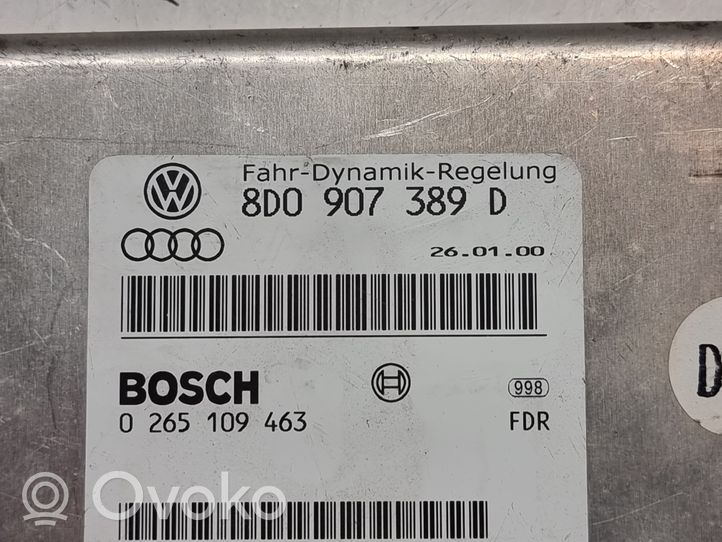 Volkswagen PASSAT B5.5 Brake system control unit/module 8D0907389D