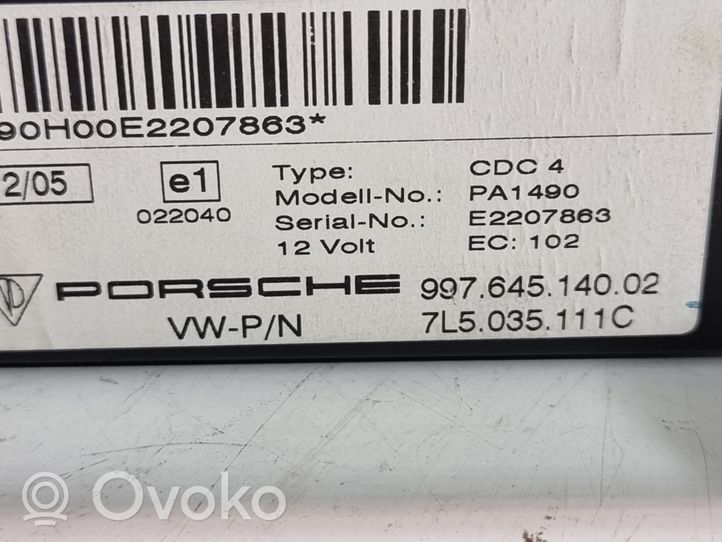 Porsche Cayenne (9PA) Caricatore CD/DVD 7L5035111C