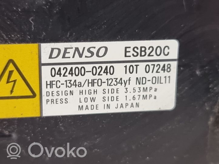 Toyota C-HR Compresor (bomba) del aire acondicionado (A/C)) 0424000240