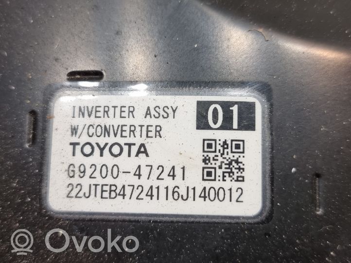 Toyota C-HR Convertitore di tensione inverter G920047241