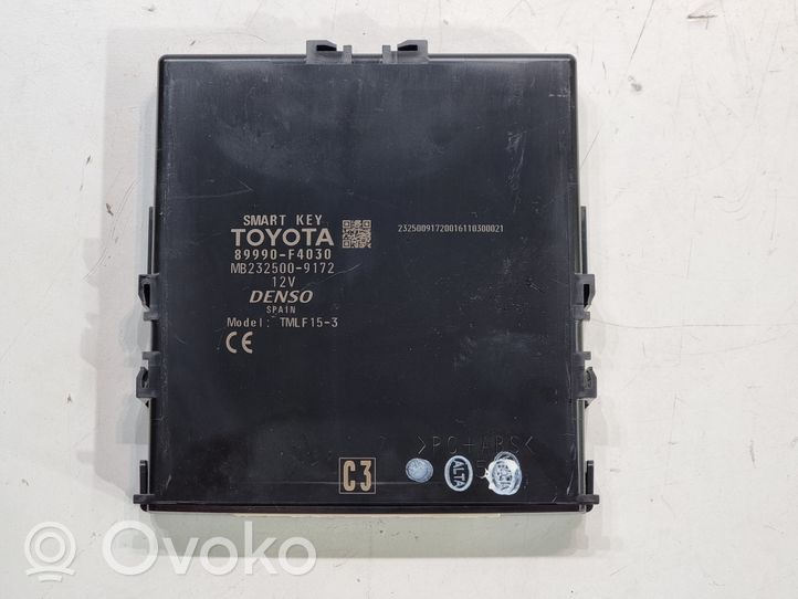 Toyota C-HR Muut ohjainlaitteet/moduulit 89990F4030