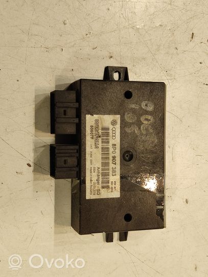 Audi A3 S3 A3 Sportback 8P Module de contrôle crochet de remorque 8P0907383