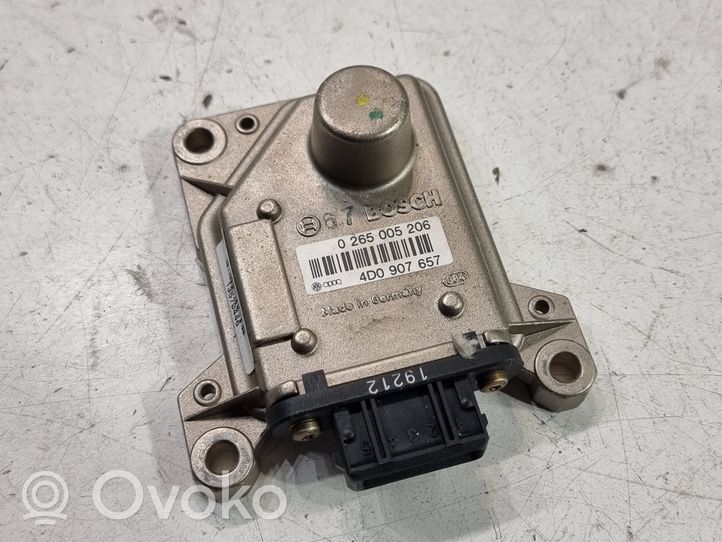 Audi A8 S8 D2 4D Sensore di imbardata accelerazione ESP 4D0907657