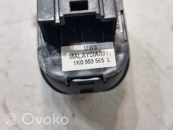 Volkswagen Golf VI Przycisk regulacji lusterek bocznych 1K0959565L