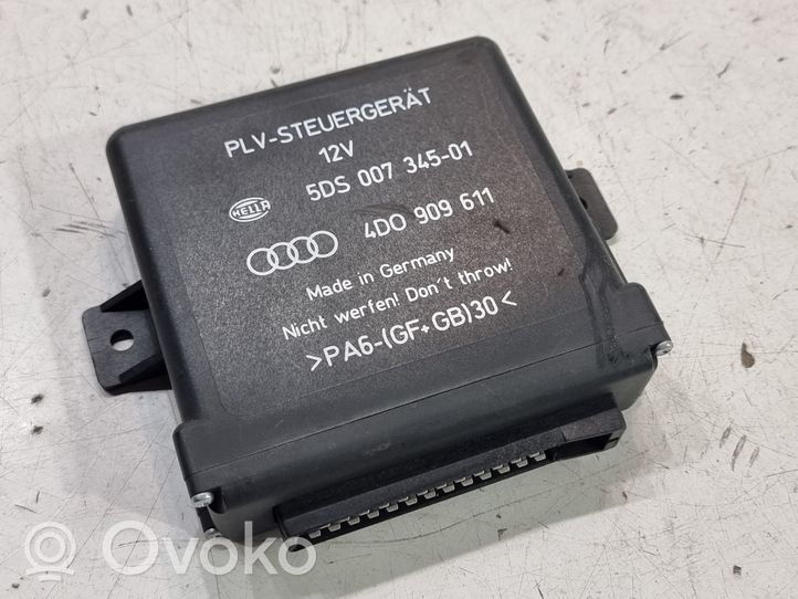 Audi A8 S8 D2 4D Ohjaustehostimen ohjainlaite/moduuli 4D0909611