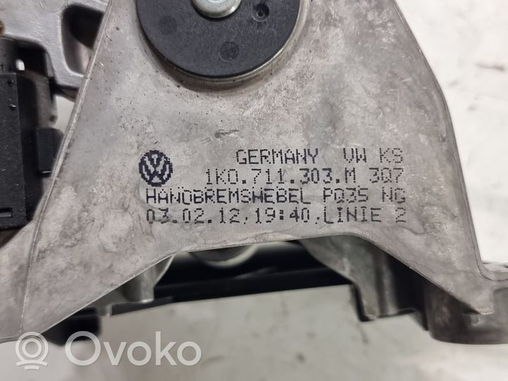 Volkswagen Golf VI Käsijarrun vapautuskahva 1K0711303M