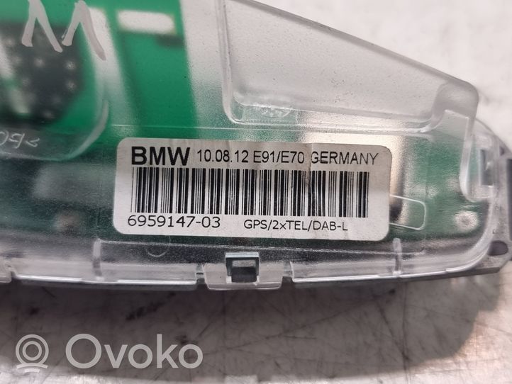 BMW X6 E71 GPS-pystyantenni 695914703