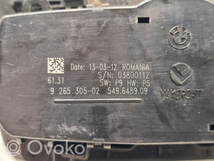 BMW 3 F30 F35 F31 Przełącznik świateł 926530502