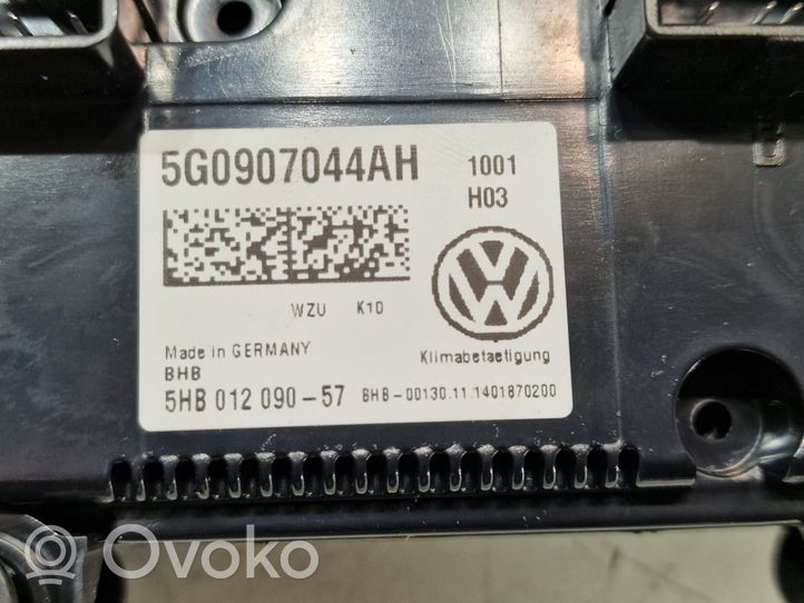 Volkswagen PASSAT B8 Ilmastoinnin ohjainlaite 5G0907044AH