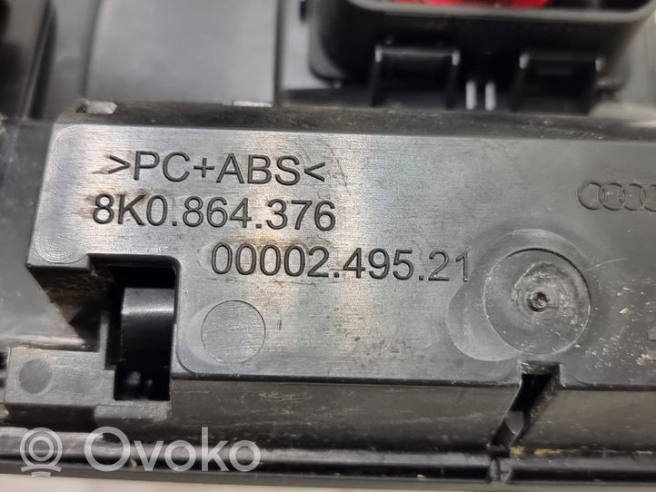 Audi A5 8T 8F Kita centrinė konsolės (tunelio) detalė 8K0863300B