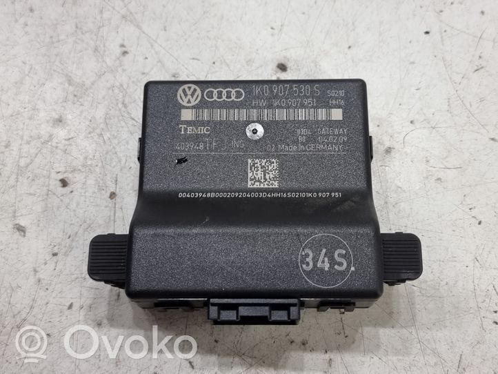 Audi A3 S3 8P Moduł sterowania Gateway 1K0907530S