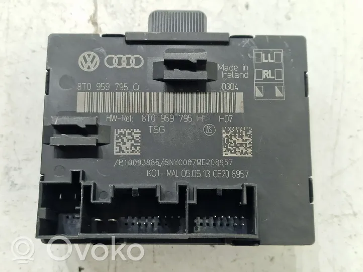 Audi A5 8T 8F Oven ohjainlaite/moduuli 8T0959795H