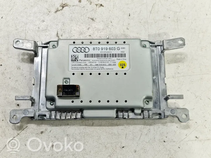 Audi A5 8T 8F Monitor / wyświetlacz / ekran 8T0919603G