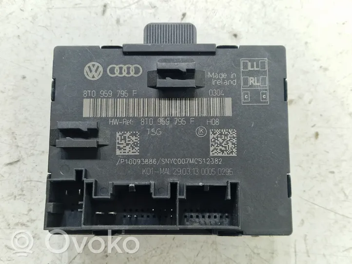 Audi A5 8T 8F Unité de commande module de porte 8T0959795F