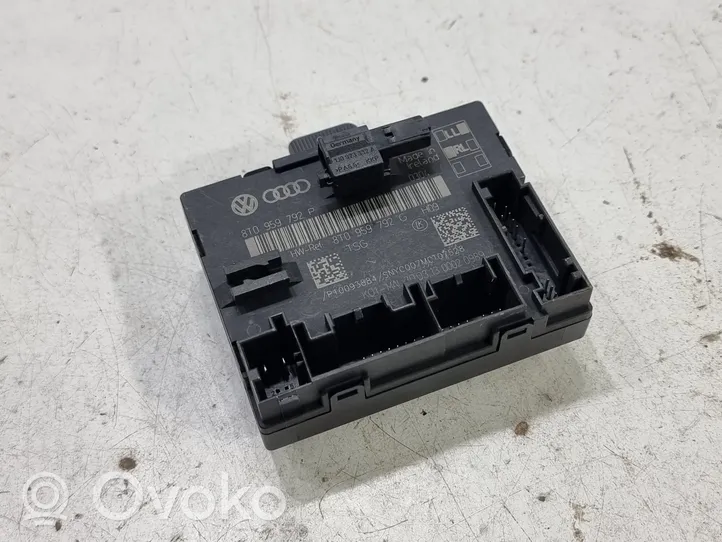 Audi A5 8T 8F Oven ohjainlaite/moduuli 8T0959792G