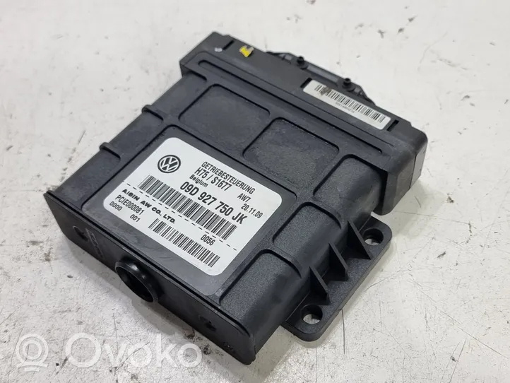 Volkswagen Touareg I Module de contrôle de boîte de vitesses ECU 09D927750JK