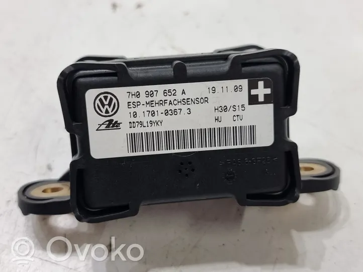 Volkswagen Touareg I ESP acceleration yaw rate sensor 7H0907652A