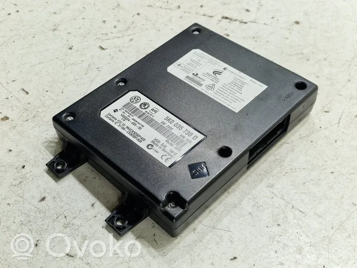 Volkswagen Golf VI Bluetooth control unit module 5K0035730D