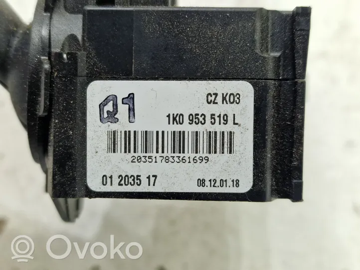 Skoda Octavia Mk2 (1Z) Stikla tīrītāja vadības pogas kātiņš 1K0953519L