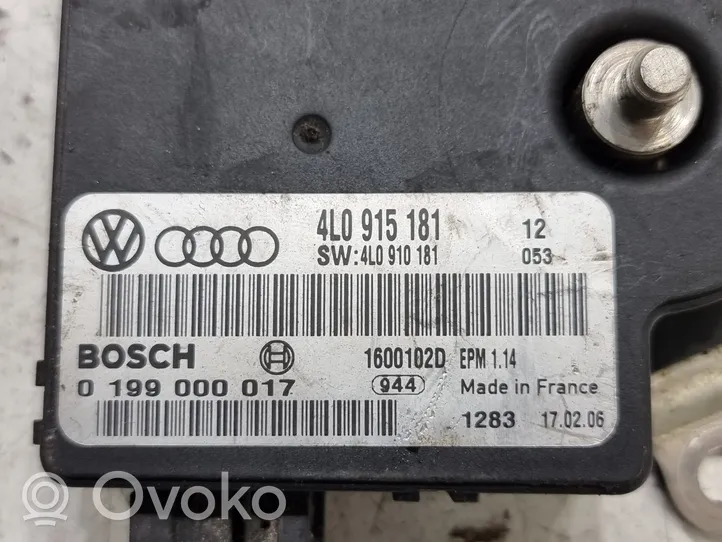 Audi Q7 4L Module de contrôle de batterie 4L0915181