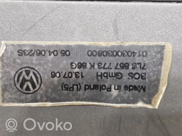 Volkswagen Touareg I Copertura ripiano portaoggetti 