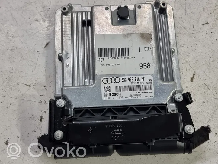 Audi A6 S6 C6 4F Moottorin ohjainlaite/moduuli 03G906016MF