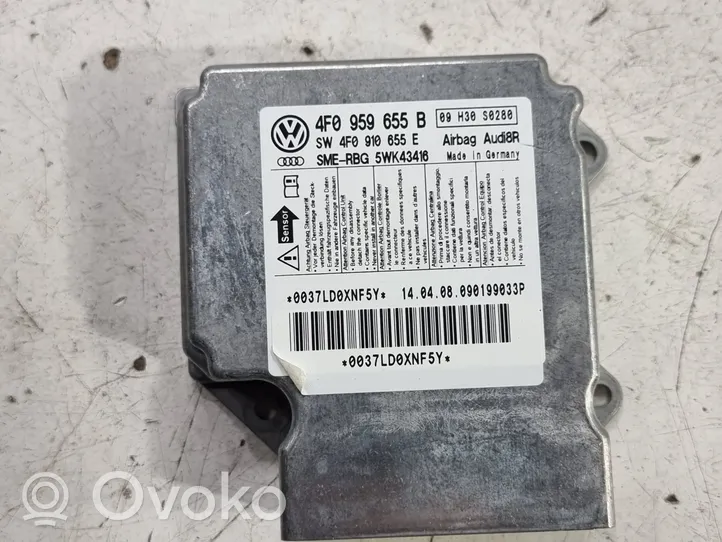 Audi A6 S6 C6 4F Gaisa spilvenu vadības bloks 4F0959655B