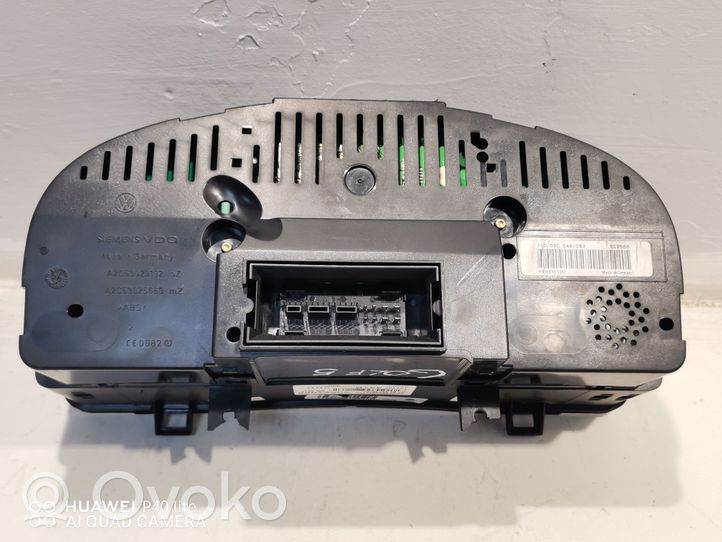 Volkswagen Golf V Tachimetro (quadro strumenti) A2C53023102