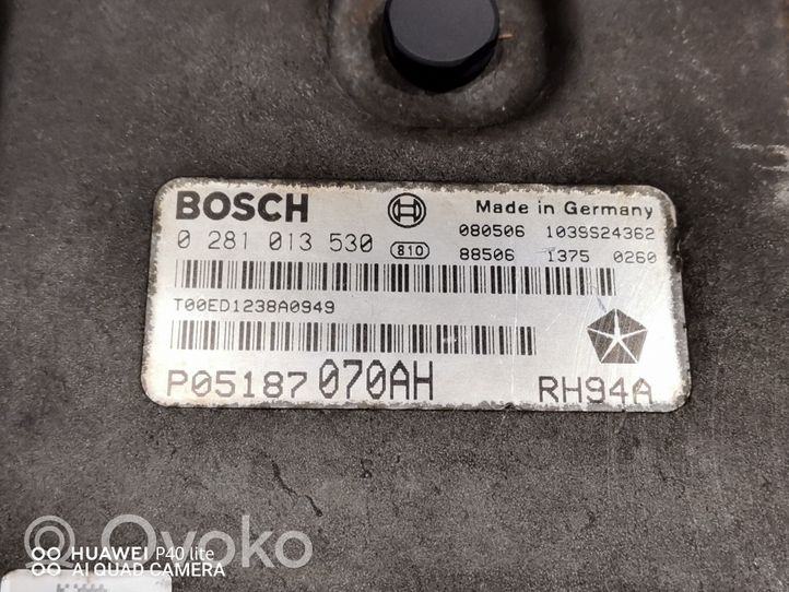 Chrysler Voyager Sterownik / Moduł ECU P05187070AH