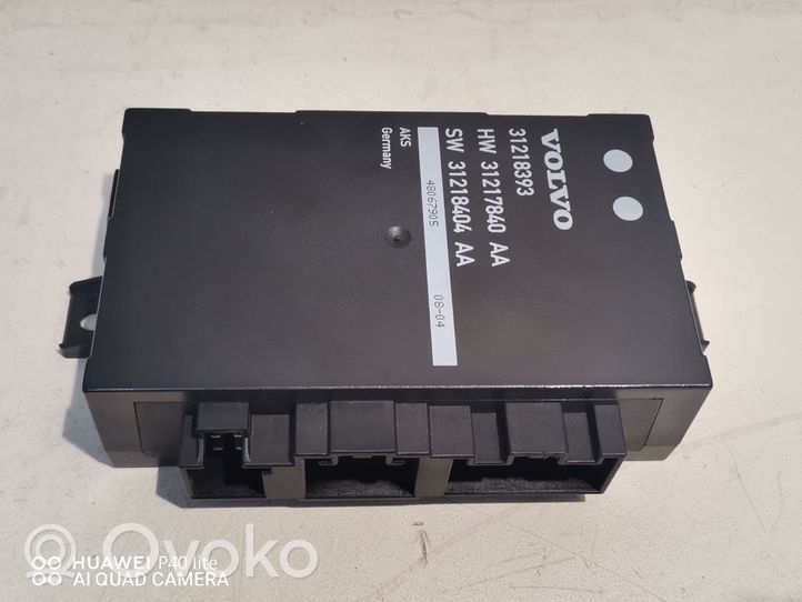 Volvo V70 Sterownik / Moduł elektrycznej klapy tylnej / bagażnika 31218393