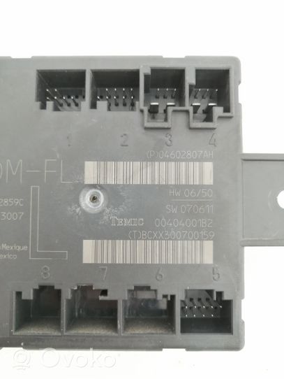 Jeep Cherokee Durų elektronikos valdymo blokas P04602807AH