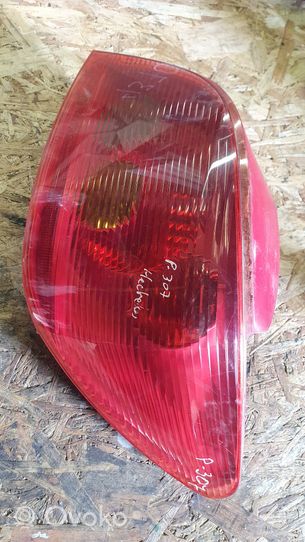 Peugeot 307 Porte ampoule de feu arrière 89022860507