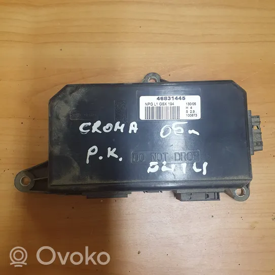 Fiat Croma Unité de commande module de porte 46831445