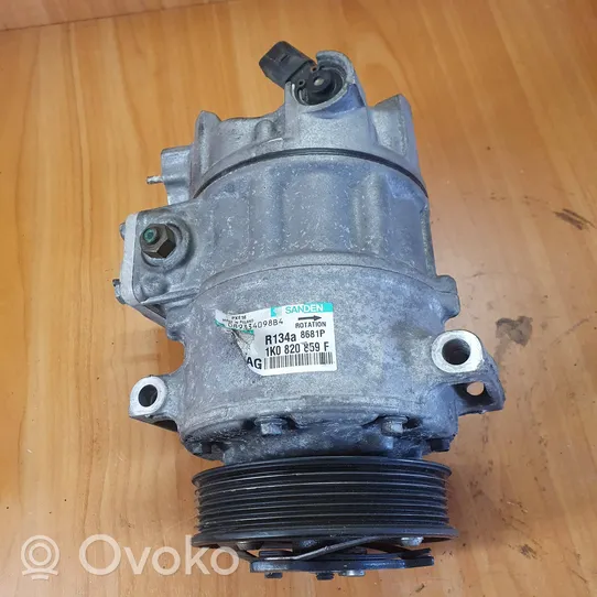 Audi A3 S3 A3 Sportback 8P Compresseur de climatisation 1K0820859F