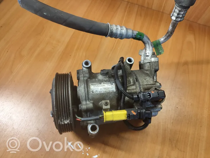 Peugeot 508 Air conditioning (A/C) compressor (pump) 9678656080