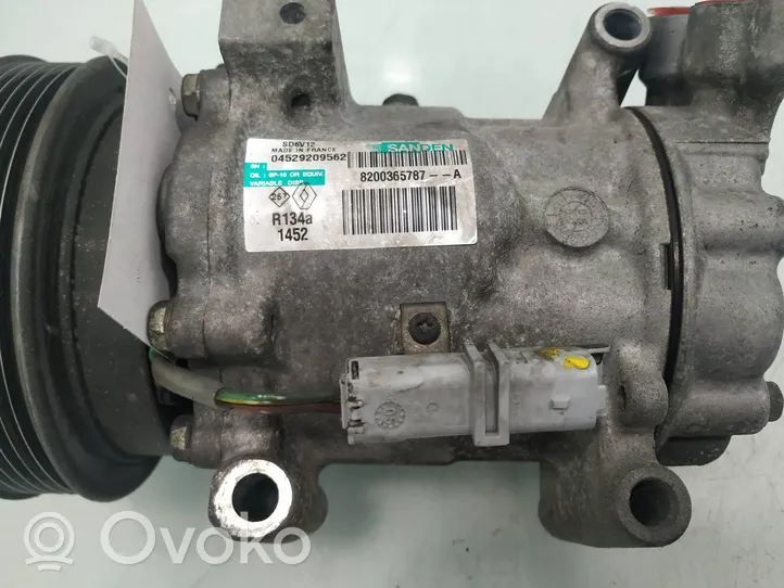 Renault Modus Ilmastointilaitteen kompressorin pumppu (A/C) 8200365787A