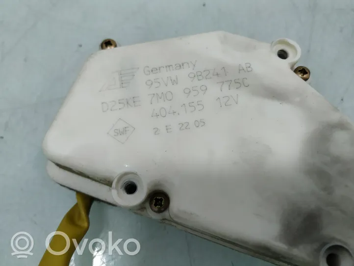 Volkswagen Sharan Fuel tank cap lock motor 95VW9B241AB