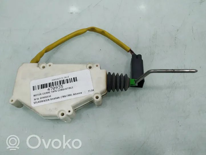 Volkswagen Sharan Fuel tank cap lock motor 95VW9B241AB