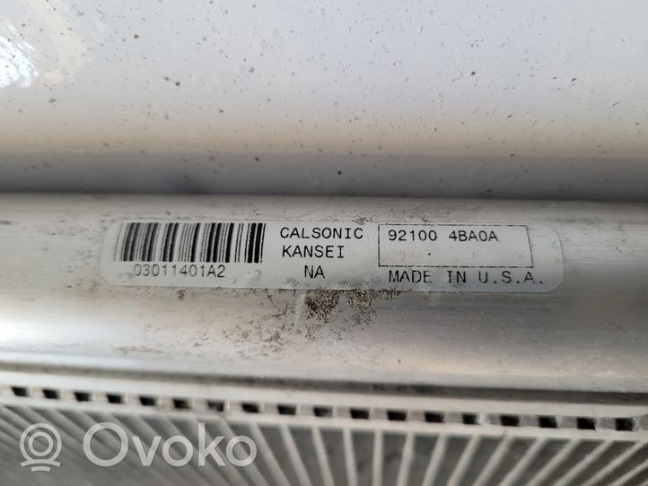 Nissan Rogue Radiateur condenseur de climatisation 921004BA0A