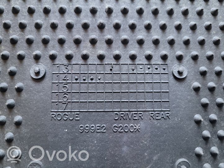 Nissan X-Trail T32 Rear floor mat 999E2G2000