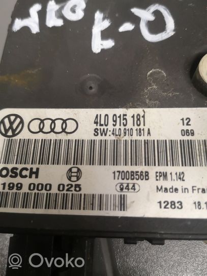 Audi Q7 4L Modulo di controllo della batteria 4L0915181