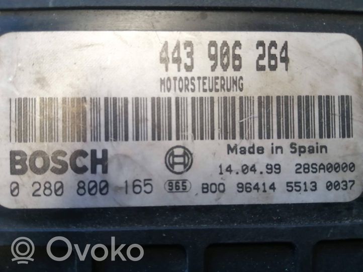 Audi 100 S4 C4 Calculateur moteur ECU 443906264