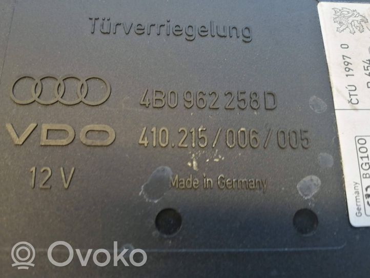 Audi A6 S6 C5 4B Mukavuusmoduuli 4B0962258D