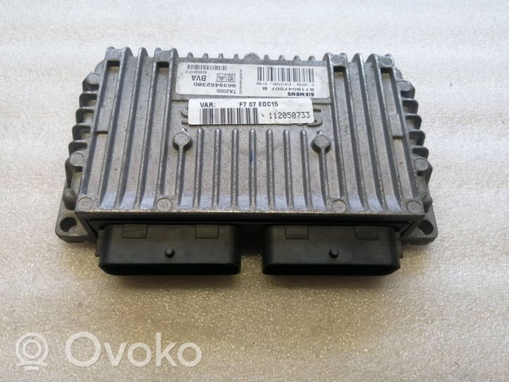 Citroen C5 Unidad de control/módulo de la caja de cambios 9639452380